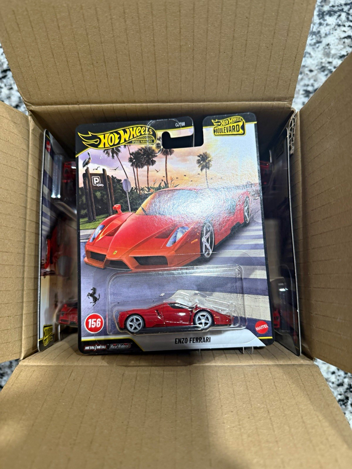 Hot Wheels Premium Boulevard Enzo Ferrari CASE 10qty