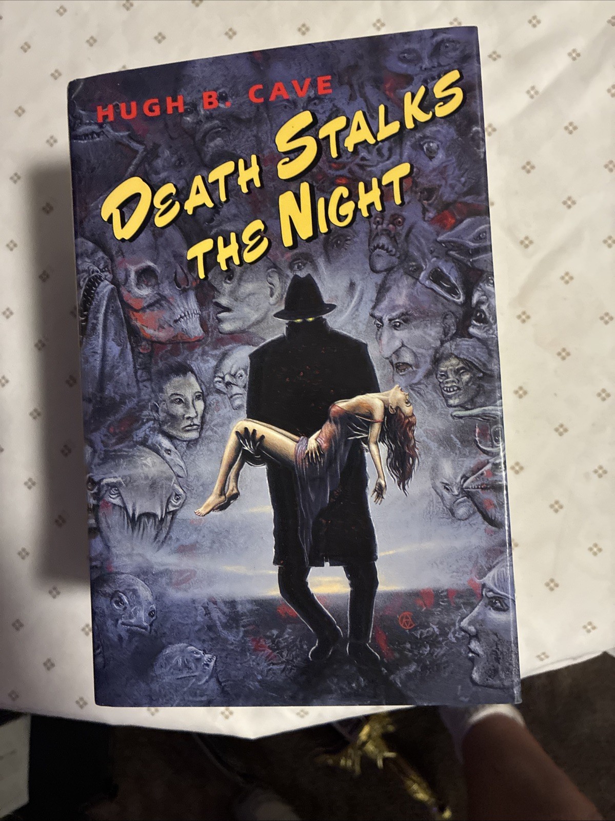 HUGH B. CAVE DEATH STALKS THE NIGHT NEW SEALED WEIRD MENACE PULPS OP