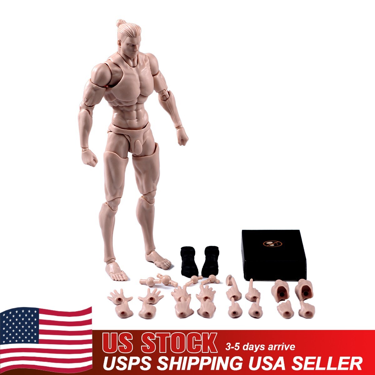US Romankey 1/12 Male Action Figure Body 6\