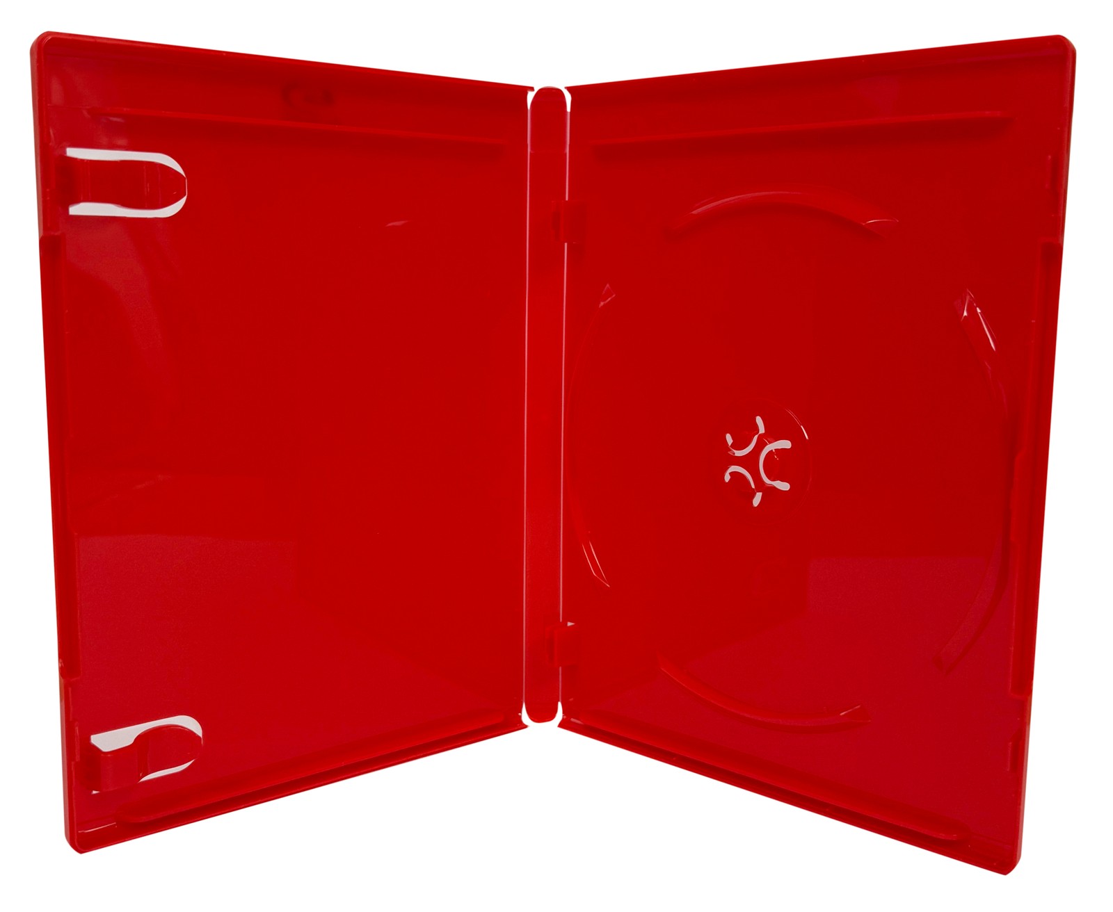 PREMIUM STANDARD Solid Red Blu-Ray Single Cases 12MM Lot