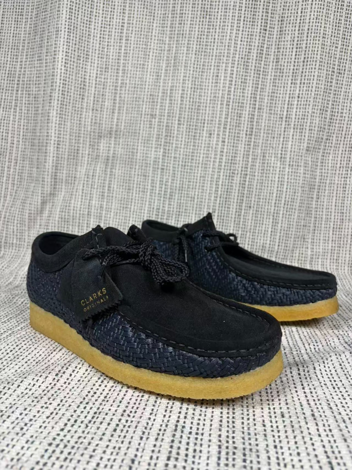 Clarks Wallabee 26165512 Mens Black Oxfords & Lace Ups Casual Shoes Clarks Wallabee 26165512 Mens Black Oxfords & Lace Ups Casual Shoes