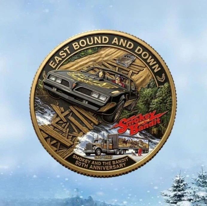 Smokey And The Bandit 50th Anniversary 1977-2027 Commemorative Coin