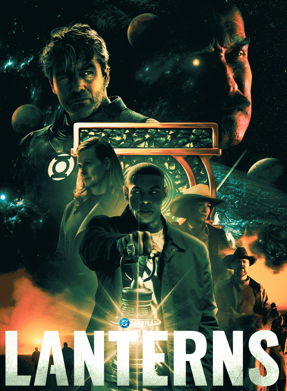 Lanterns: Official DC Studios Concept Art Series Poster