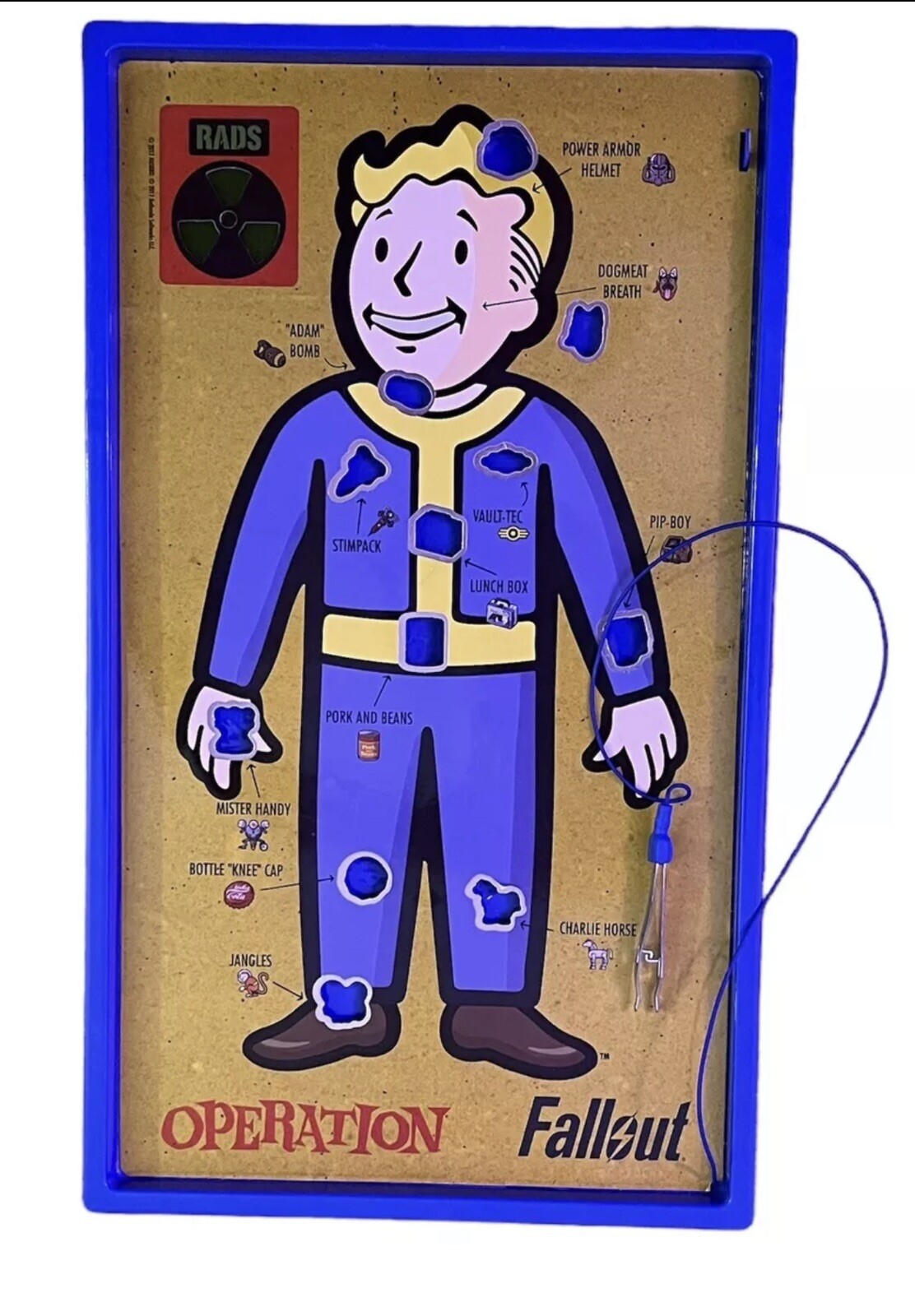 USAOPOLY Operation: Fallout Special Edition BOARD ONLY Wall Art Idea Man Cave USAOPOLY Operation: Fallout Special Edition BOARD ONLY Wall Art Idea Man Cave