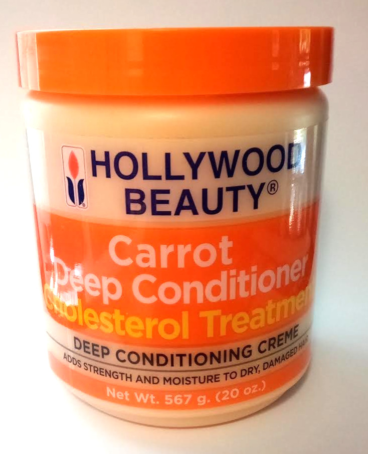 Hollywood Beauty Carrot Deep Conditioning Cholesterol Treatment 20oz NEW