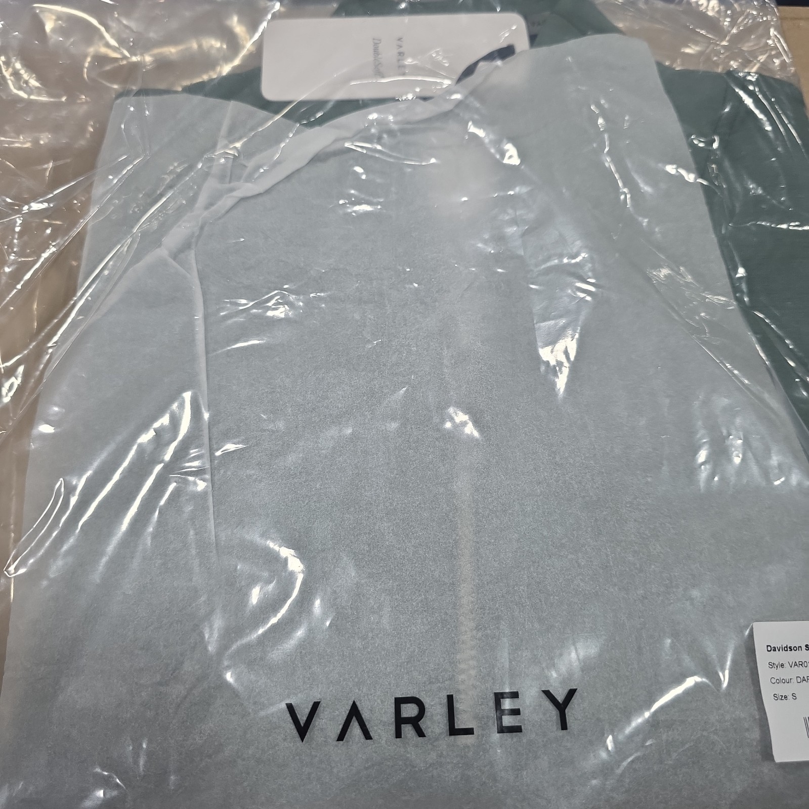 Brand New Varley Davidson Sweat - Dark Forest - Small Brand New Varley Davidson Sweat - Dark Forest - Small