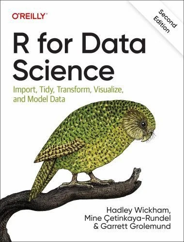 R for Data Science  2nd Edition Wickham, Cetinkaya-Rundel, & Grolemund Like New