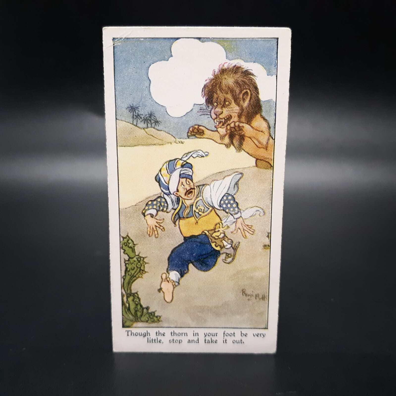 1931 High-Class Cigarettes Eastern Proverbs 21 Thorn In Your Foot Ardath Tobacco