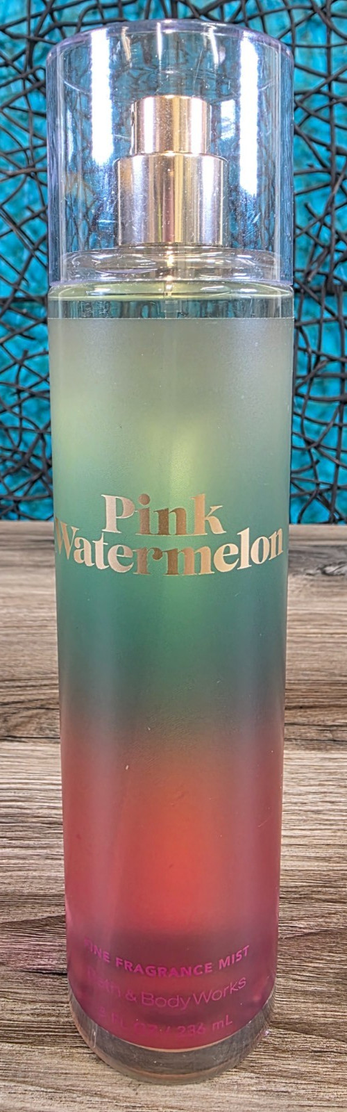 Bath & Body Works Pink Watermelon Fine Fragrance Body Mist 8 fl oz Retired SASSY