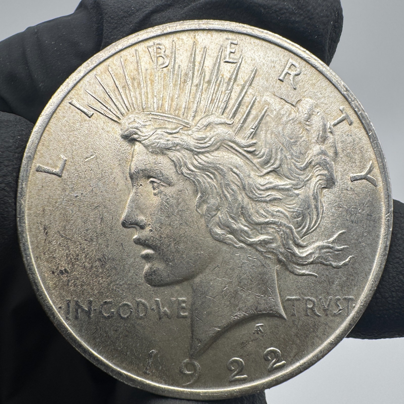 1922 Peace Silver Dollar BU 14792 1922 Peace Silver Dollar BU 14792