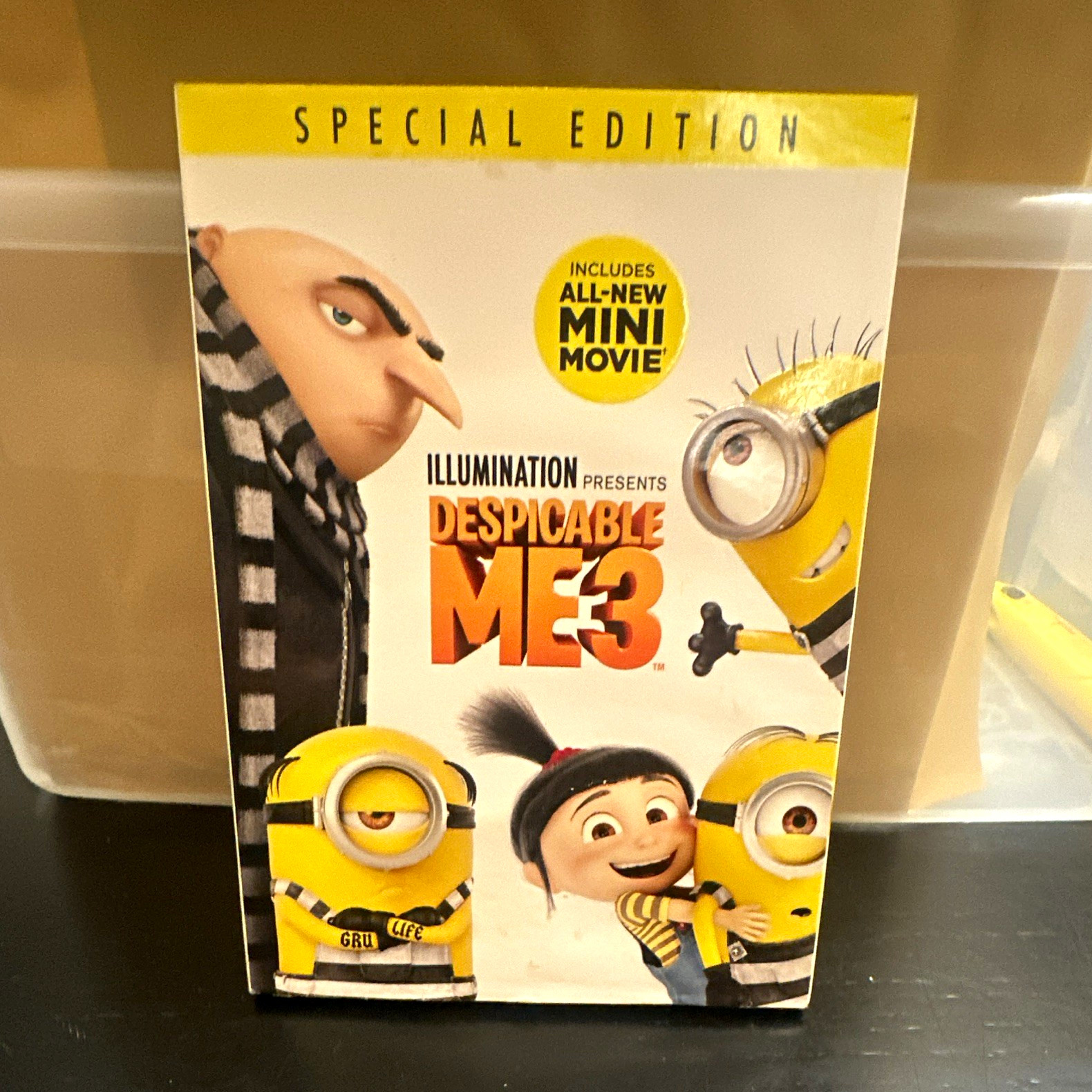 Illumination Despicable Me 3 DVD Special Edition PG English Deleted Scenes