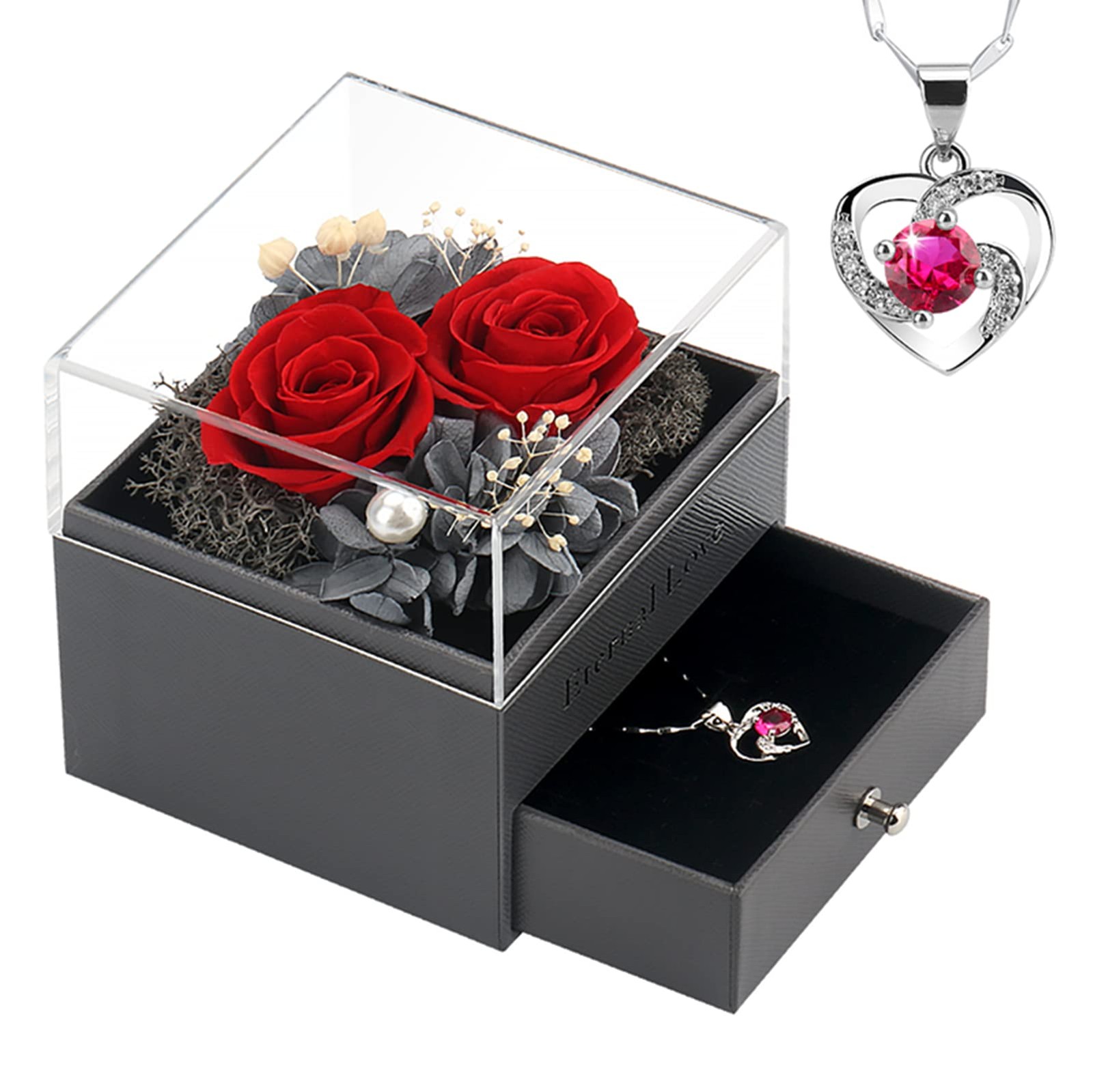 Preserved Rose,Birthday Gifts for Women Mom Girlfriend,Gifts for Mom Grandma Wif