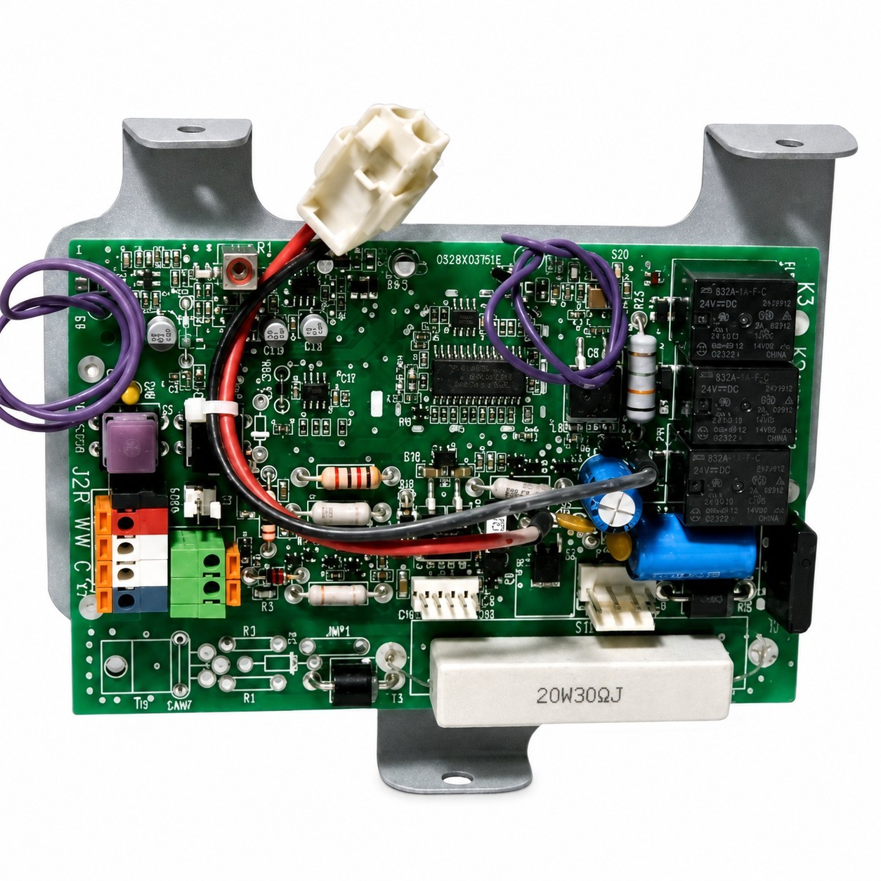 LiftMaster 41DJ001 041DJ001B Logic Board 315MHz 3800 🟪 Purple Learn Tested