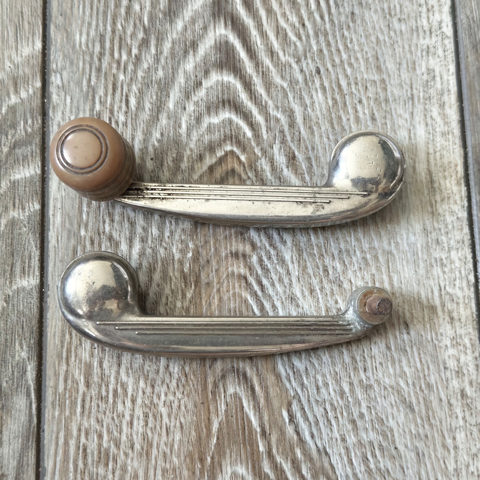 Vintage Antique Car Truck Auto Window Crank Handle DCPD Lot of 2 Read