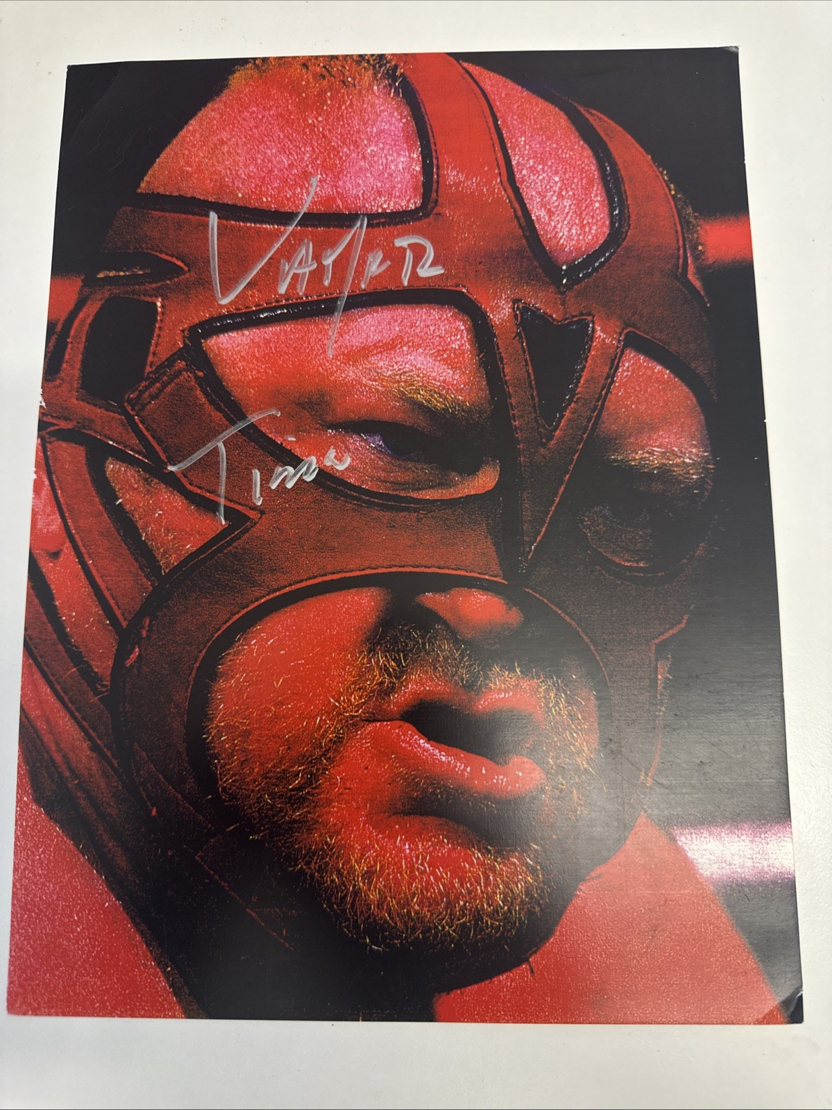 Big Van Vader Autographed Vader Time Mint Big Van Vader Autographed Vader Time Mint