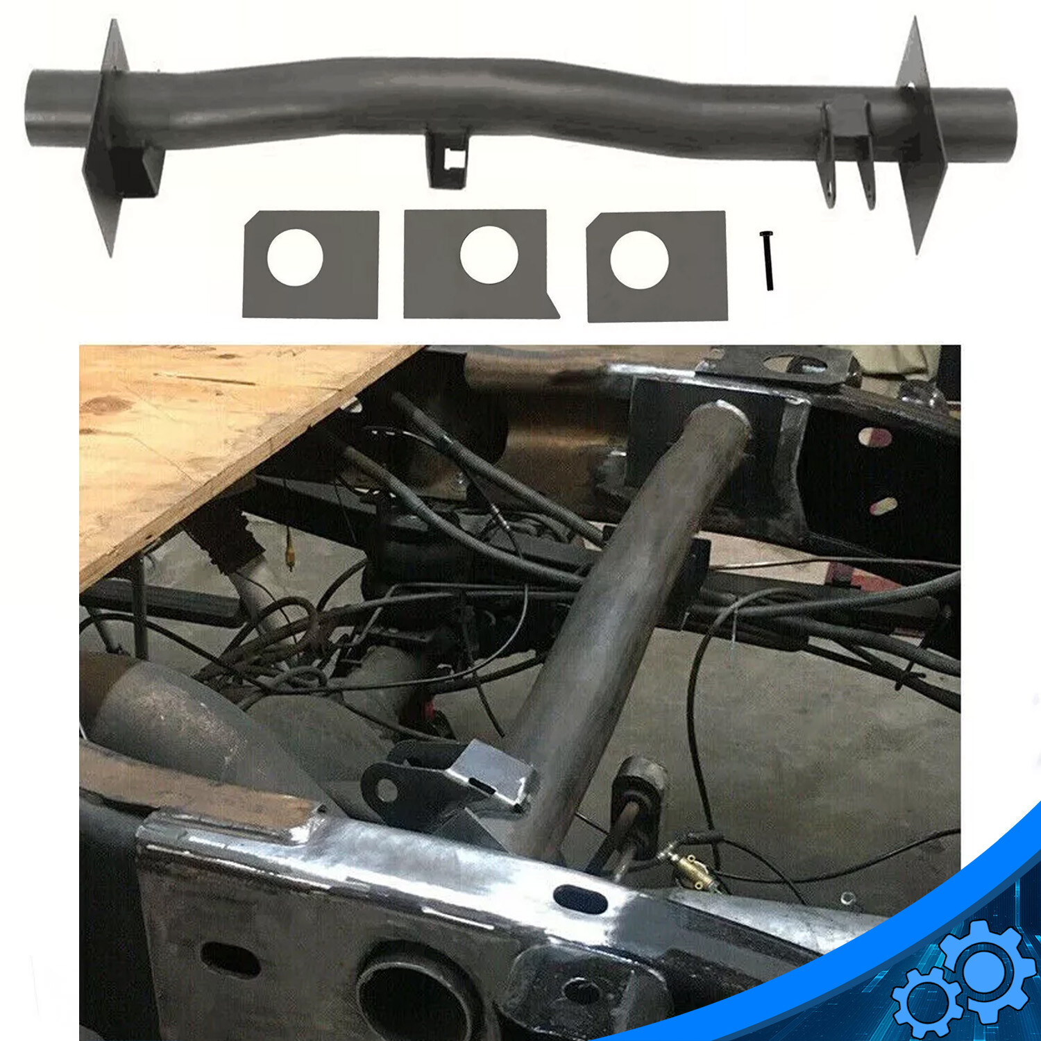 Rear Tank Support Crossmember For Chevy Silverado Sierra 1500/2500/3500 HD 99-10