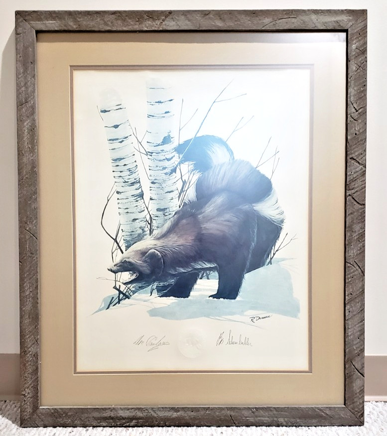 U of Michigan Wolverine Signed Print Coach Bo Schembechler AD Don Canham Signed