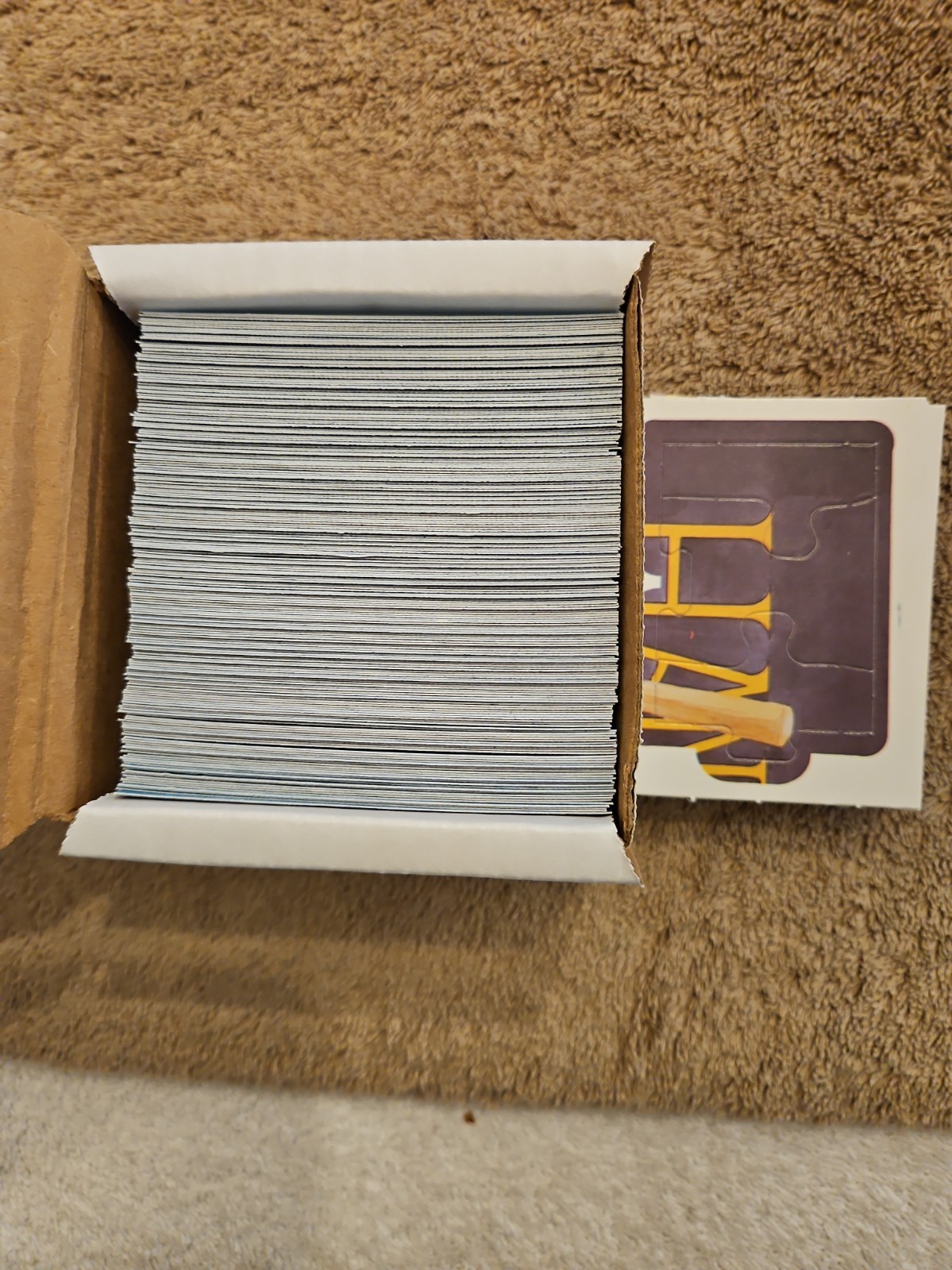 1986 Leaf Baseball Near Complete Set 213/260 Straight From Fresh Packs