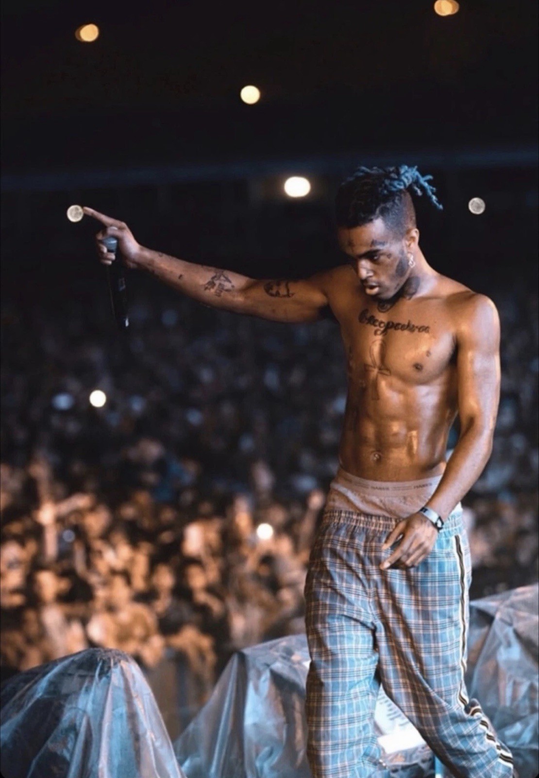 XXXTENTACION Hollister Sweatpants Rolling Loud SAD Music Video RARE Size M Mens
