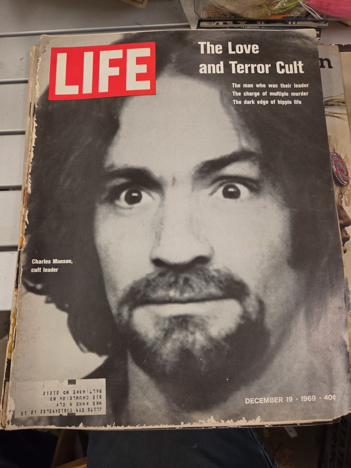 LIFE Magazine Dec 19 1969 Issue - The Love and Terror Cult - Illustrated