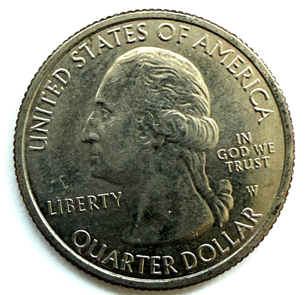 US Quarter 2019 W America The Beautiful San Antonio Missions Circulated US Quarter 2019 W America The Beautiful San Antonio Missions Circulated