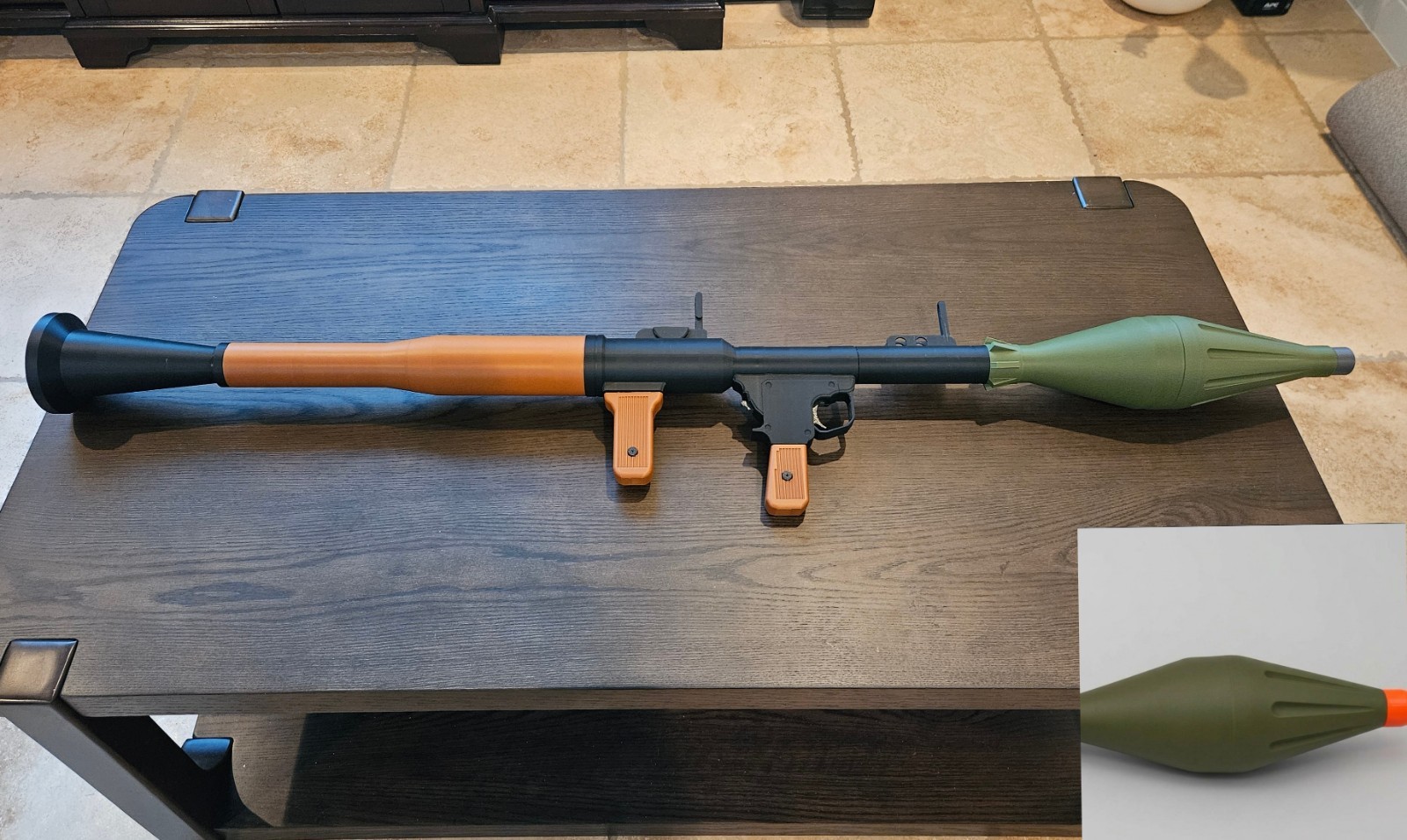 RPG Bazooka Rocket Launcher  RPG-7 Prop 1:1 Scale Full Size