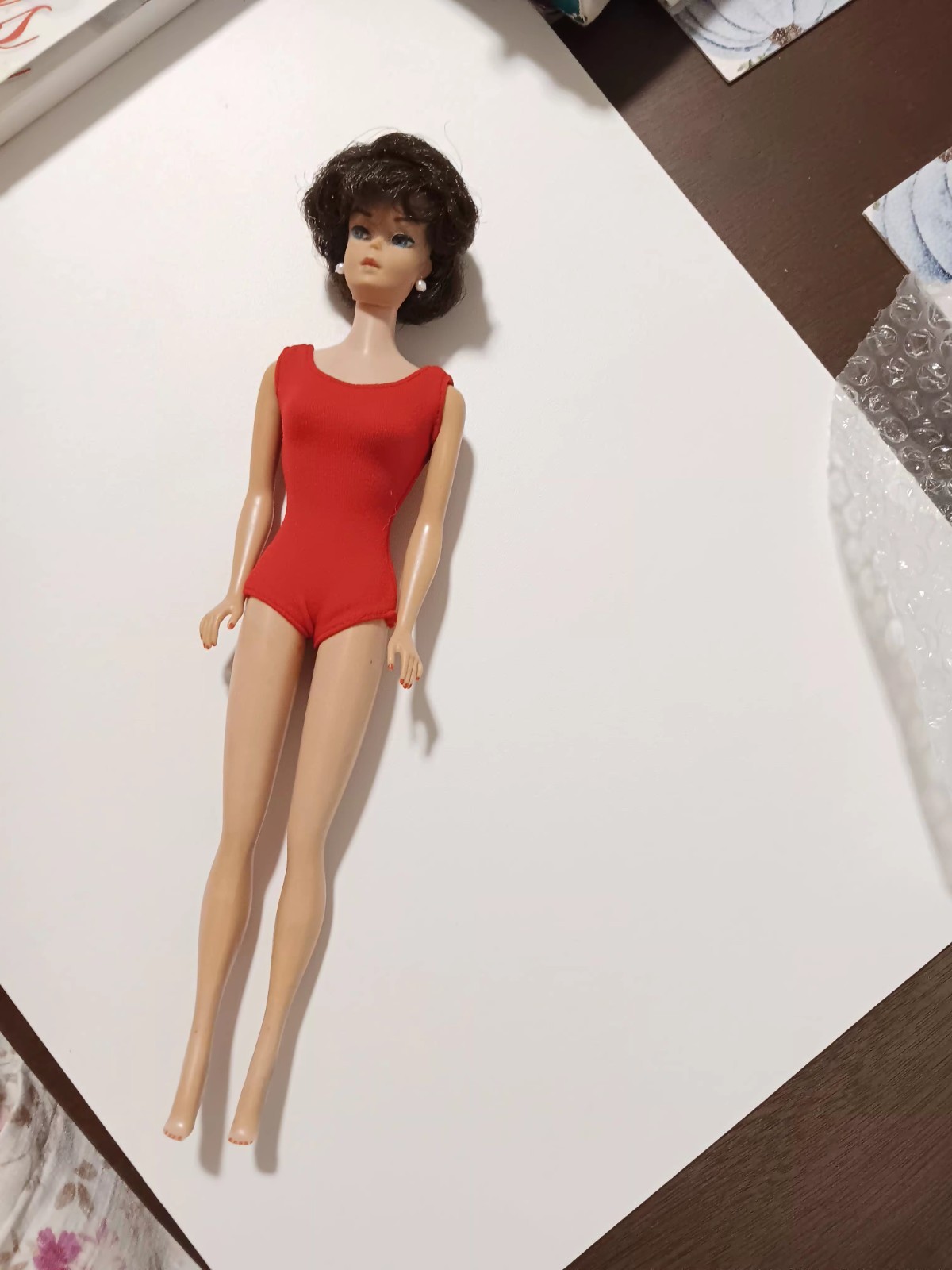 Vintage Barbie Bubblecut Doll By Mattel