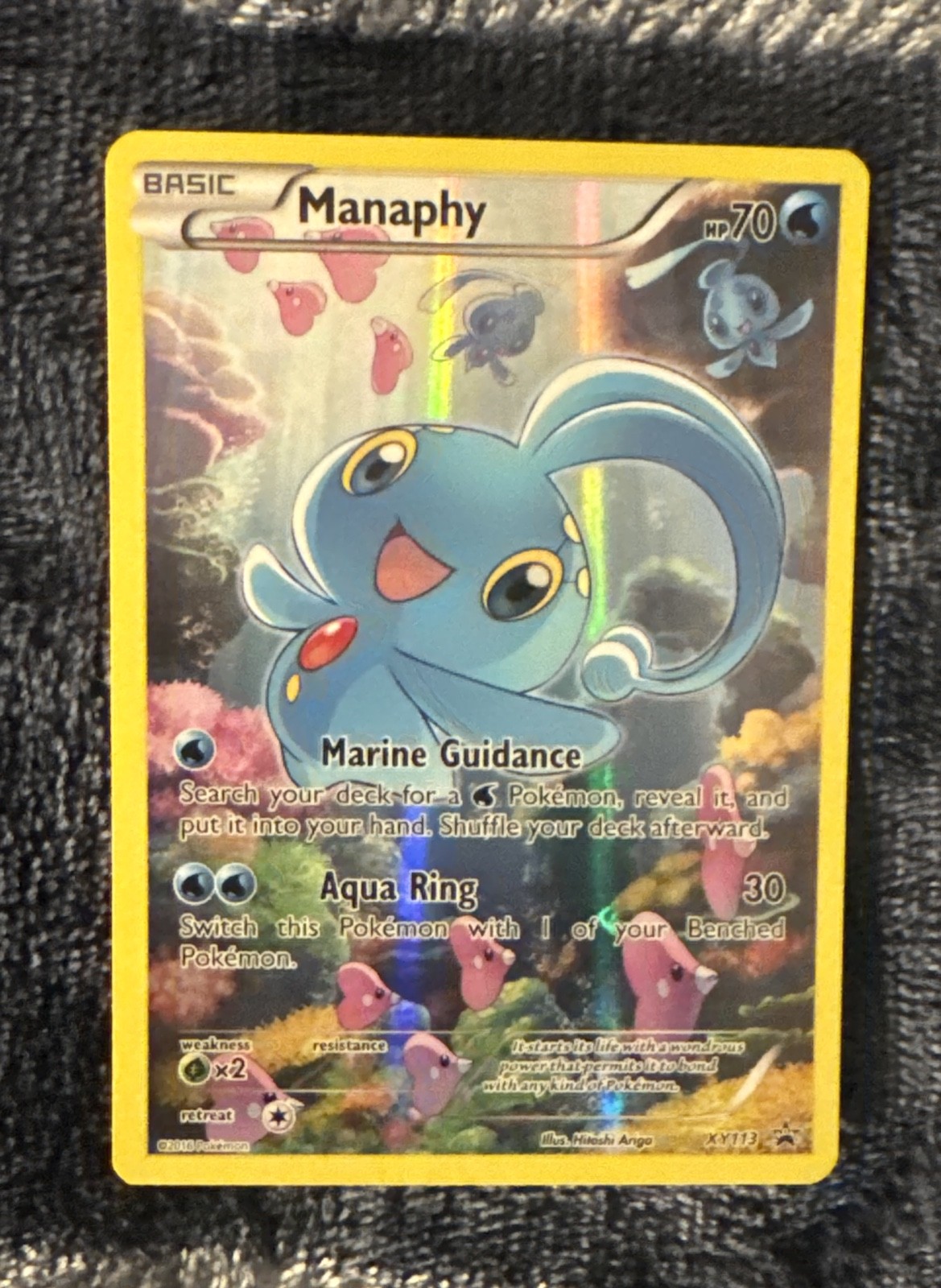 Manaphy XY113 XY Holo Pokemon TCG Manaphy XY113 XY Holo Pokemon TCG