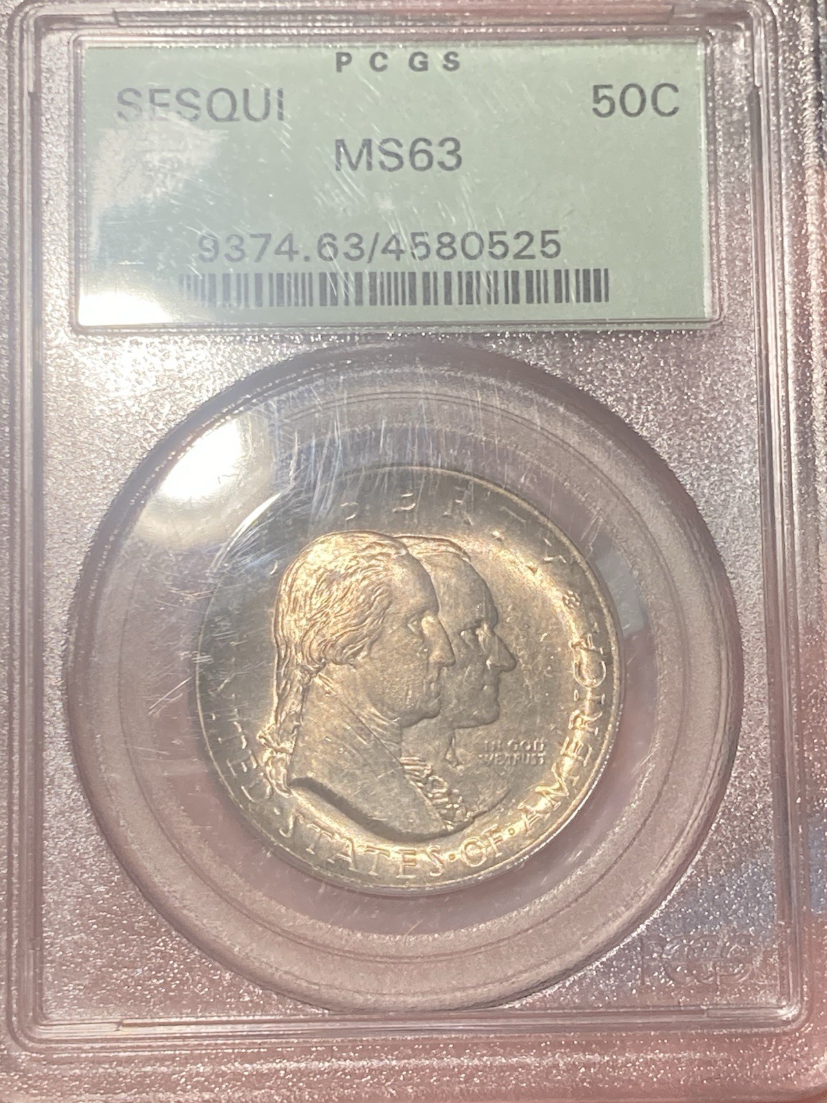 1926 Sesquicentennial Silver Half Dollar PCGS MS63 OGH Classic Commemorative 50c 1926 Sesquicentennial Silver Half Dollar PCGS MS63 OGH Classic Commemorative 50c