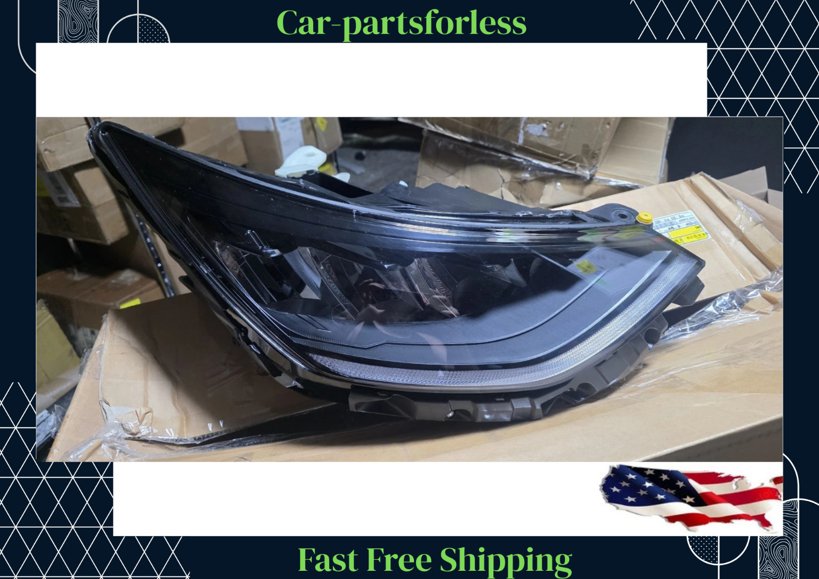 2020-2023 Hyundai Sonata OEM Right Passenger Side Headlight LED Assembly