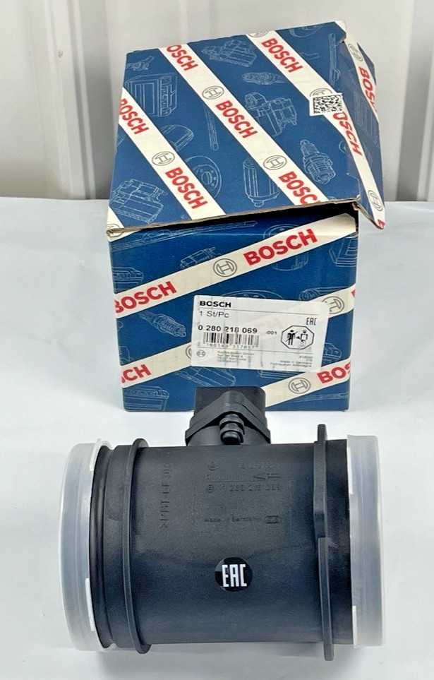 0280218069 Genuine BOSCH OE Mass Air Flow MAF Sensor fits select Audi models 0280218069 Genuine BOSCH OE Mass Air Flow MAF Sensor fits select Audi models