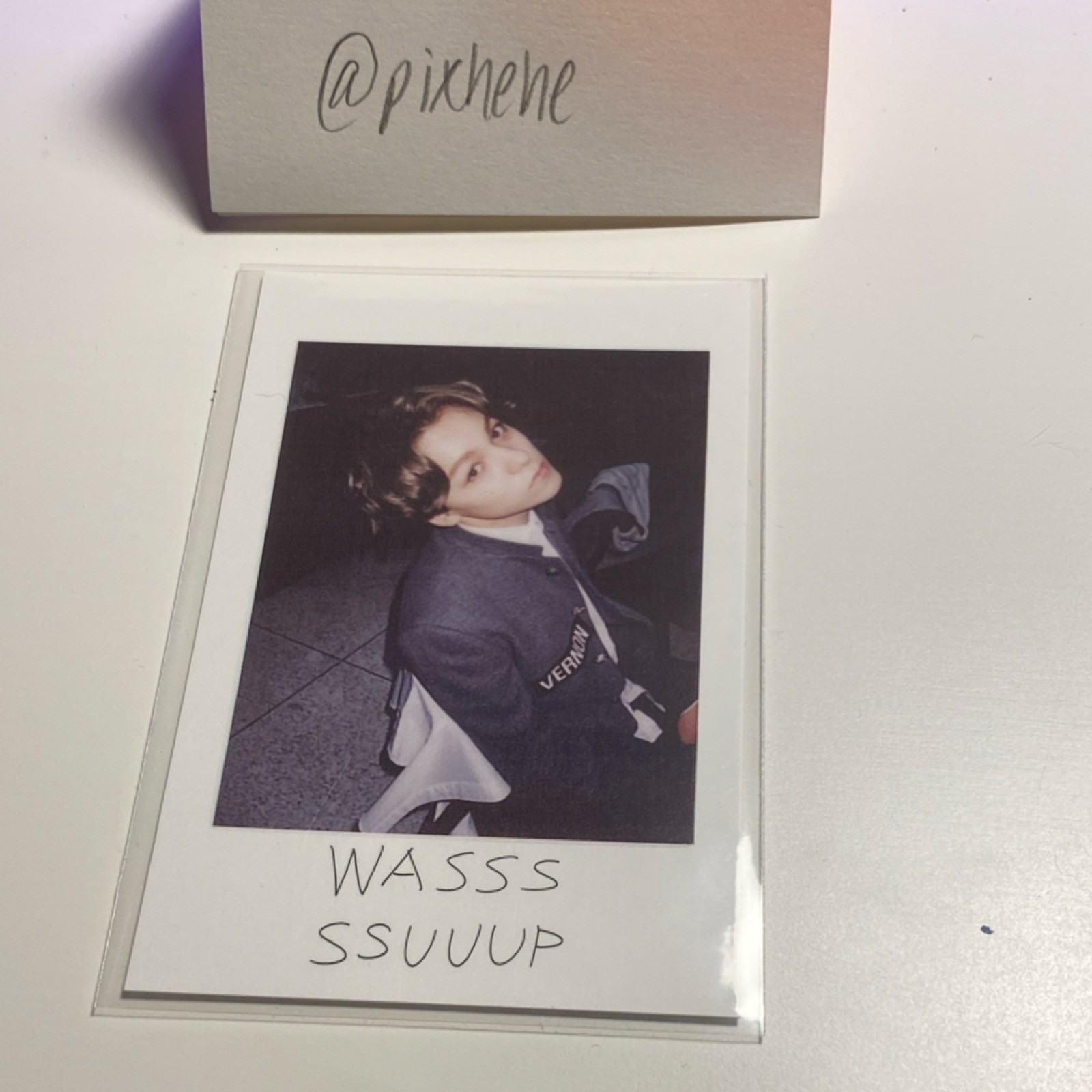 Seventeen BOYS BE Vernon Photocard SVT PC Seventeen BOYS BE Vernon Photocard SVT PC