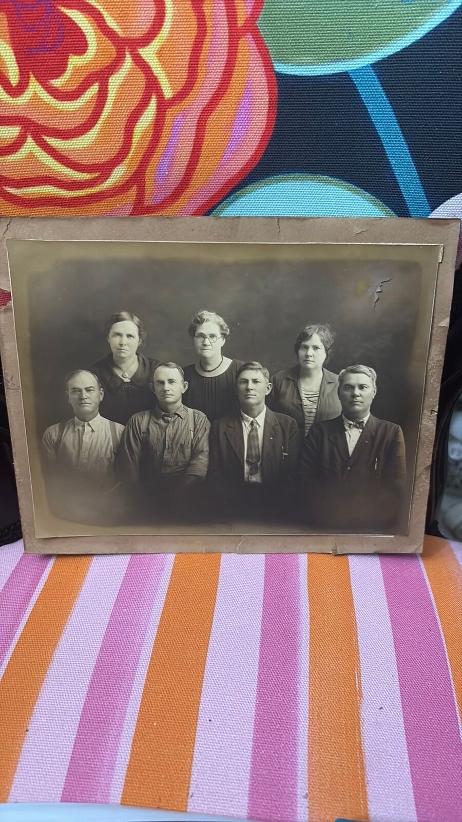 Antique 20th Century Family Photograph Antique 20th Century Family Photograph