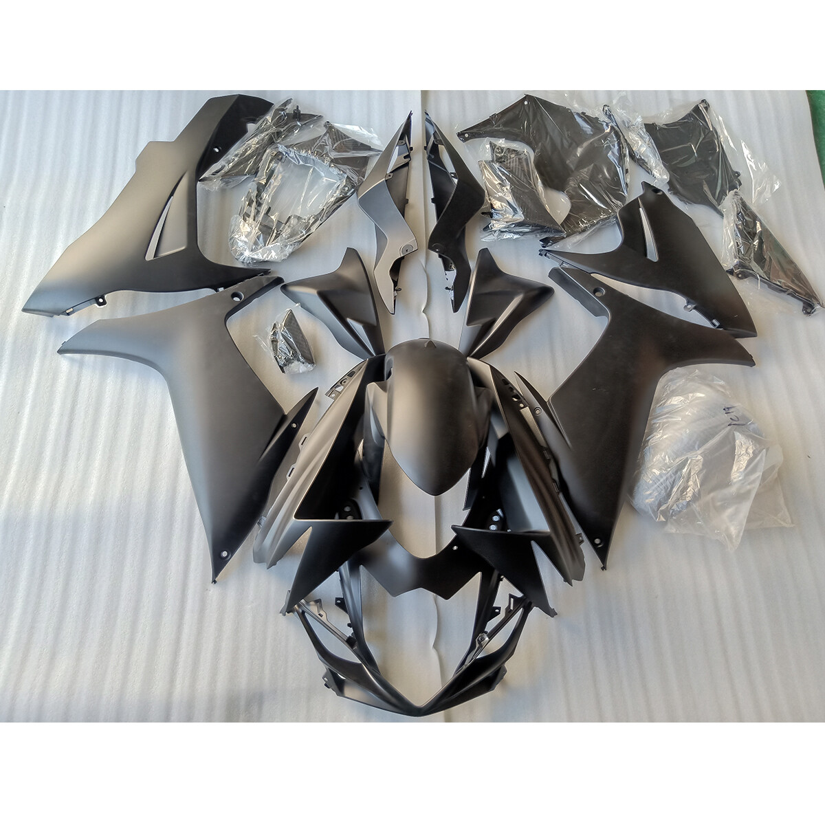 Matte Black Fairing Kit Bodywork Frame For Suzuki GSXR600/GSXR750 2011-2026 USA Matte Black Fairing Kit Bodywork Frame For Suzuki GSXR600/GSXR750 2011-2026 USA