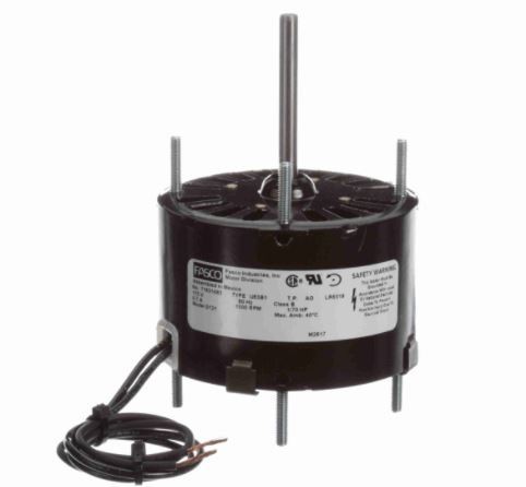 Fasco Motors Fasco D121 Motor 1/70 hp 1500 RPM CCW 3.3 in Diameter 115 Volts Fasco Motors Fasco D121 Motor 1/70 hp 1500 RPM CCW 3.3 in Diameter 115 Volts