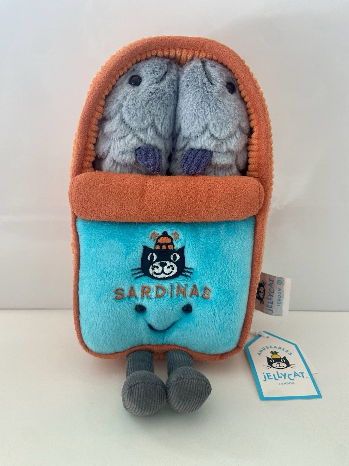 Jellycat Amusable sardines - NWT - Fast Ship - USA