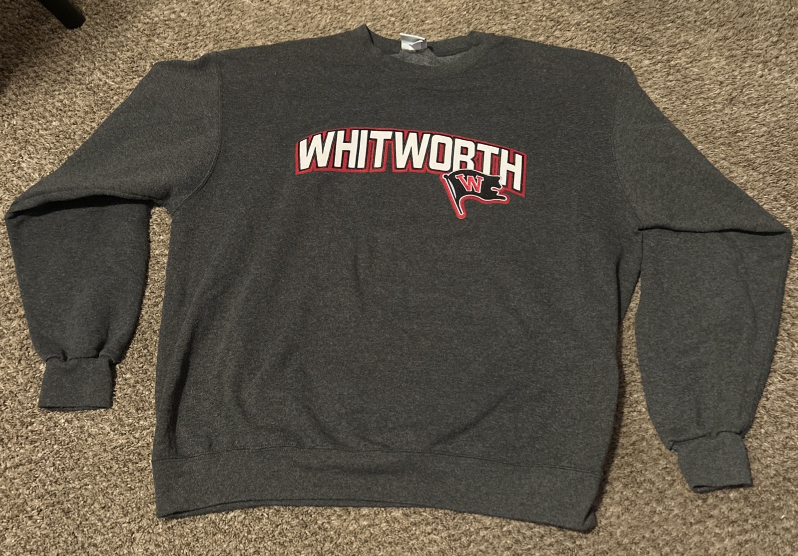 Vintage Champion Whitworth College embroidered Pullover Sweatshirt Men's XL Vintage Champion Whitworth College embroidered Pullover Sweatshirt Men's XL