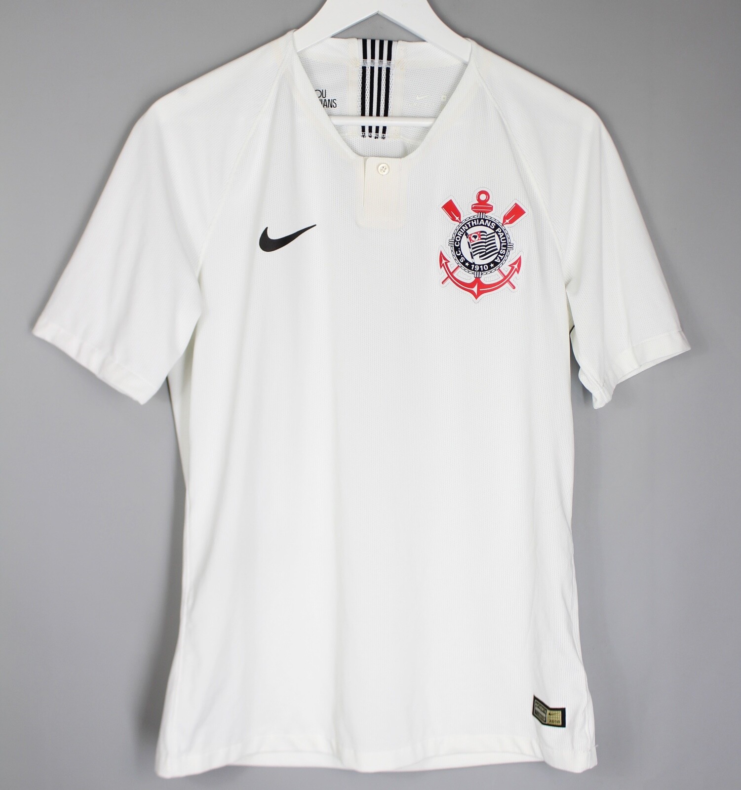 FC CORINTHIANS 2018/2019 AWAY FOOTBALL SHIRT JERSEY MAILLOT PLAYER ISSUE #19