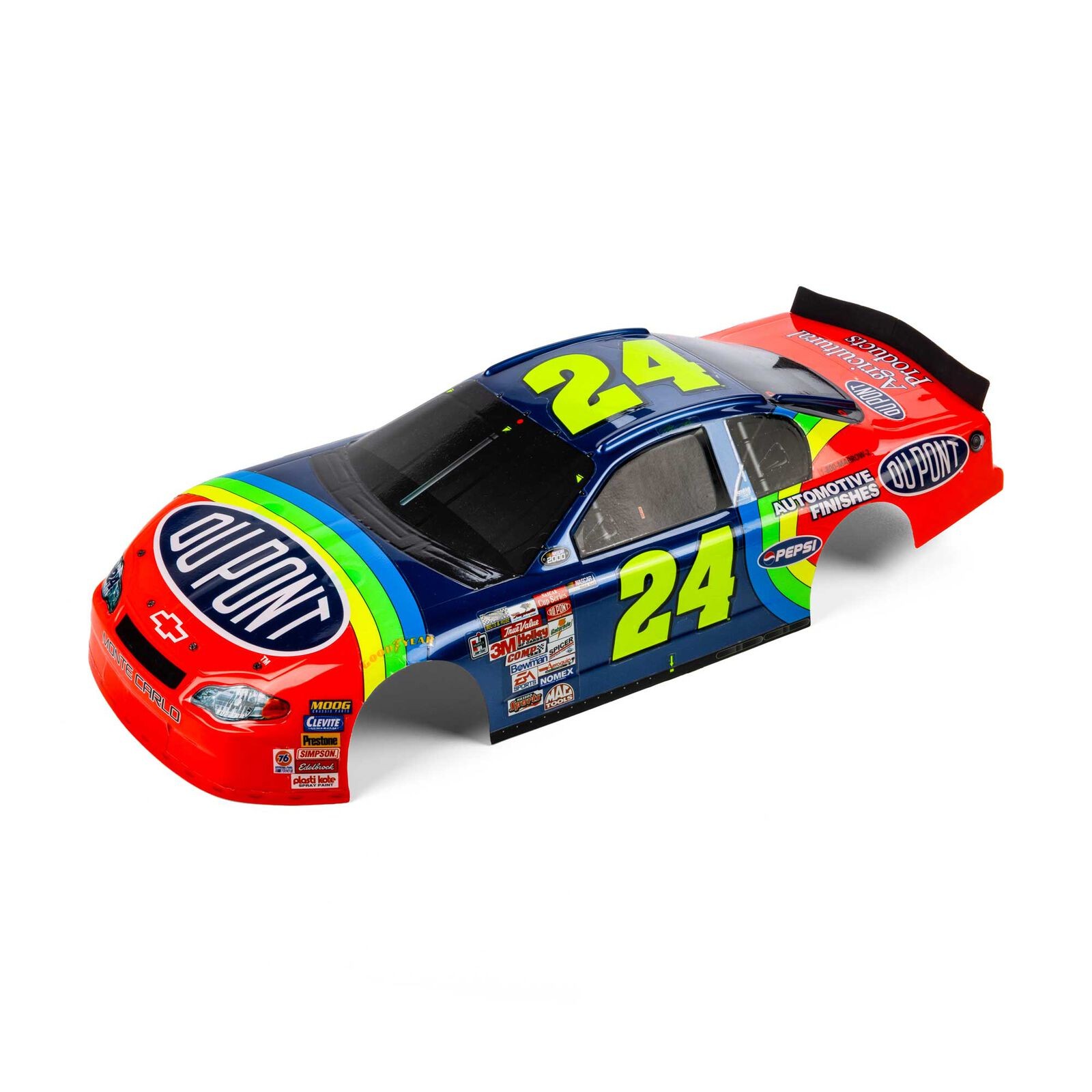Losi  LOS-4565 Jeff Gordon #24 Dupont 2000 Monte Carlo Body for 1/12 RC NASCAR