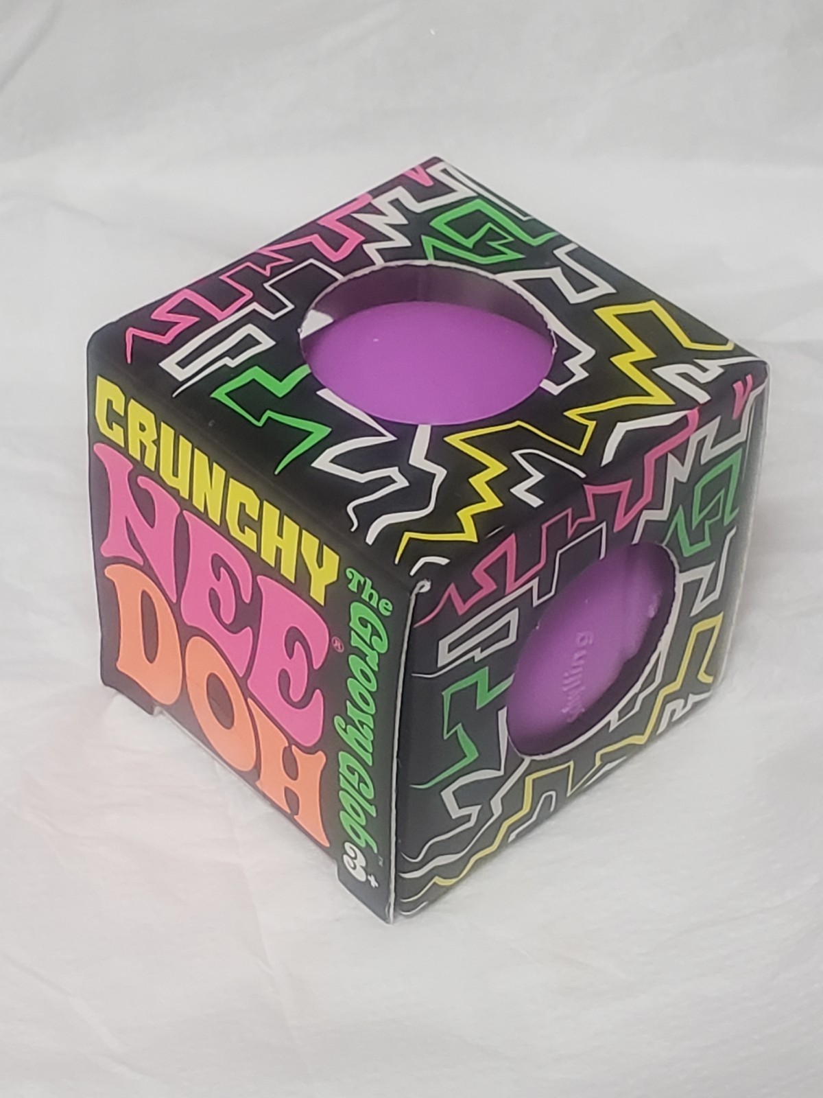 Rare Crunchy Teenie Groovy Glob NeeDoh- Brand New- Purple