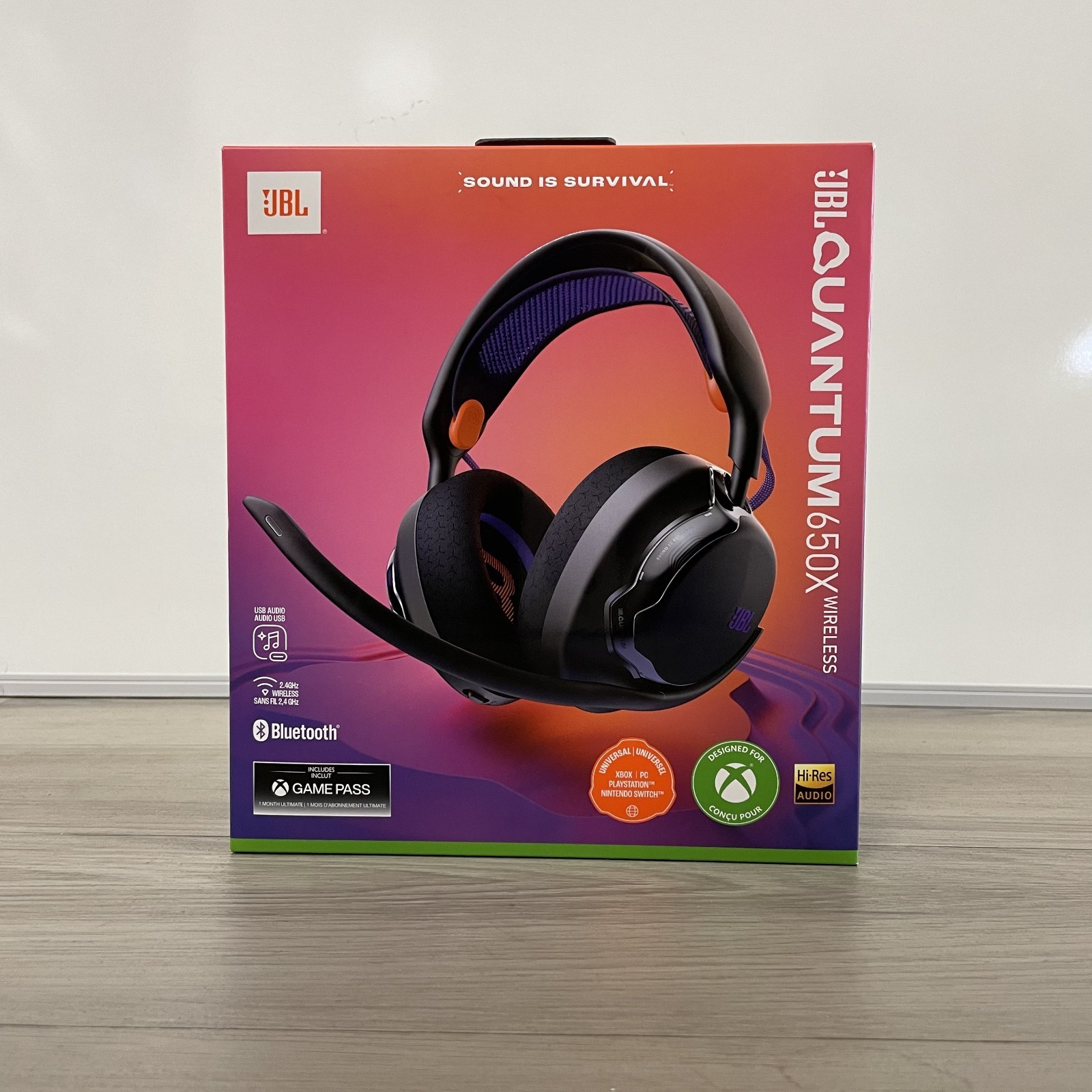 JBL Quantum 650X Wireless Gaming Headset Bluetooth USB-C PC PS5 Xbox Switch JBL Quantum 650X Wireless Gaming Headset Bluetooth USB-C PC PS5 Xbox Switch
