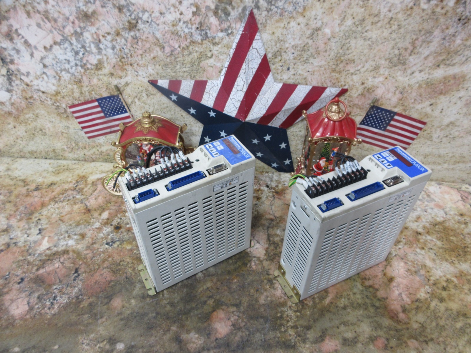 PANASONIC AC SERVO DRIVER DV80X050LD4 200V 50/60HZ DV80X LOT OF 2 PIECES