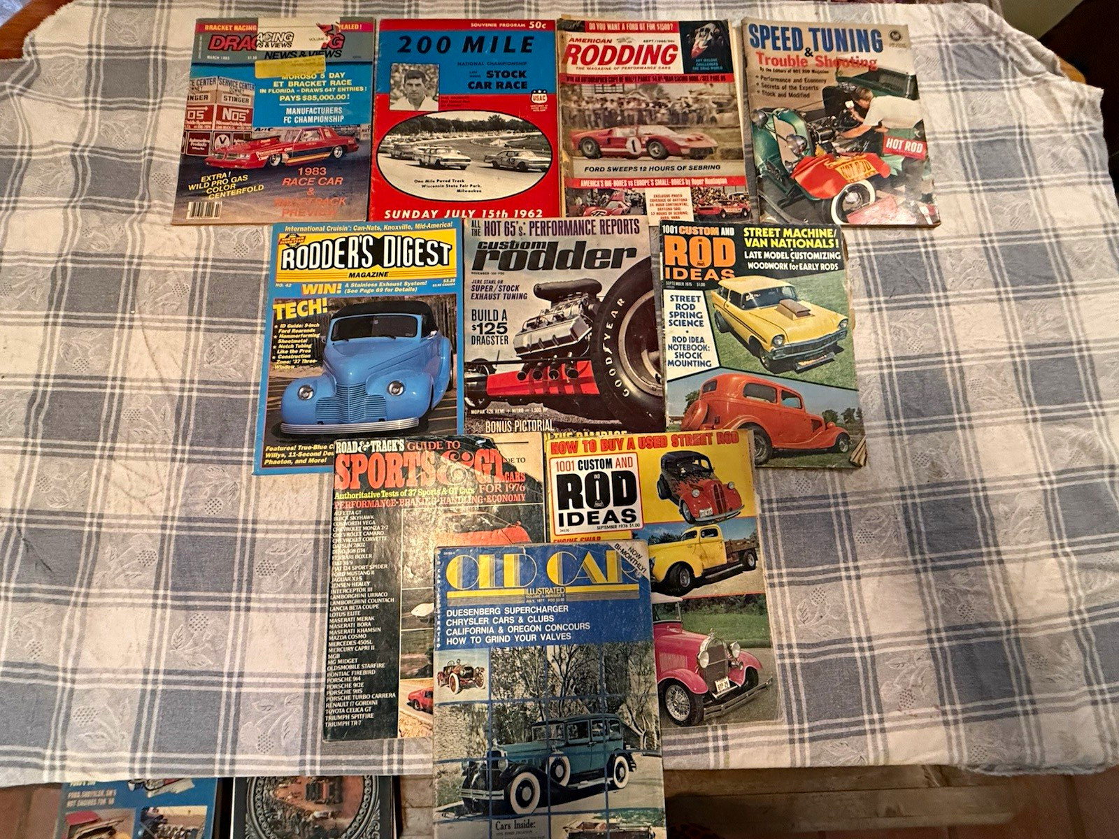 Vintage Drag Racing & Stock Car Program Lot (1962-1983) - Rare Racing Ephemera Vintage Drag Racing & Stock Car Program Lot (1962-1983) - Rare Racing Ephemera