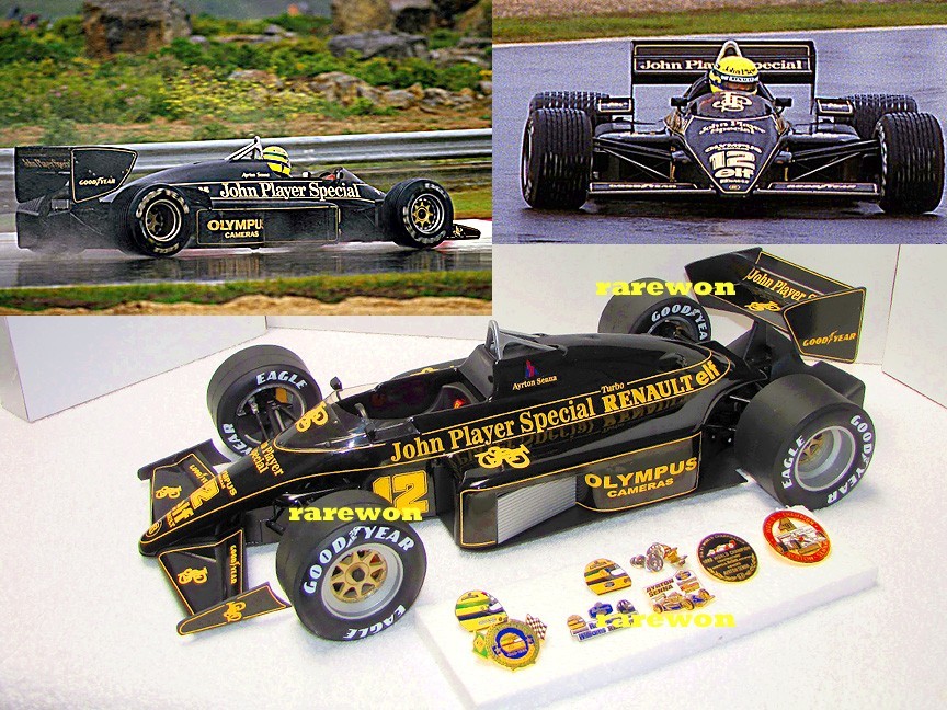 RARE Ayrton Senna \'85 Lotus 97T JPS F1 1/8 Diecast Paul\'s Model Art GmbH 217/250