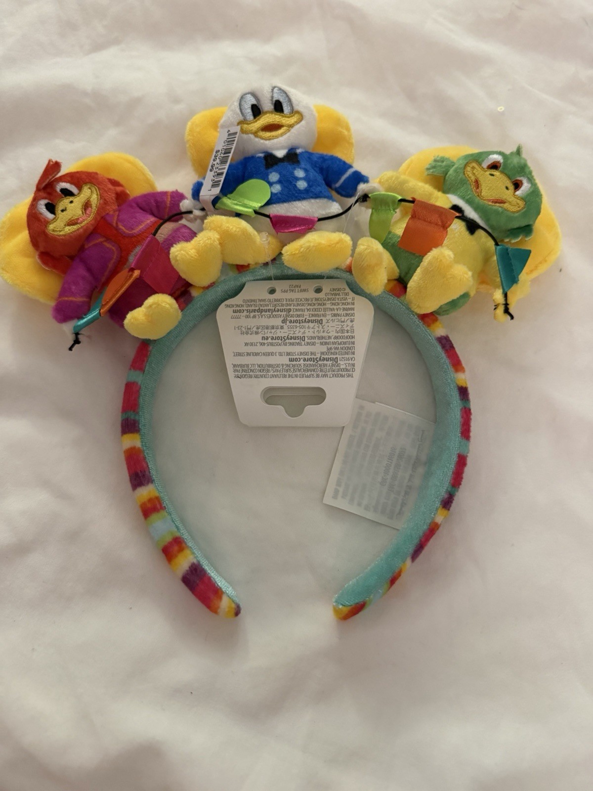 Disney Parks 2026 Mexico Pavilion Three Caballeros Birds Ears Headband NEW Disney Parks 2026 Mexico Pavilion Three Caballeros Birds Ears Headband NEW