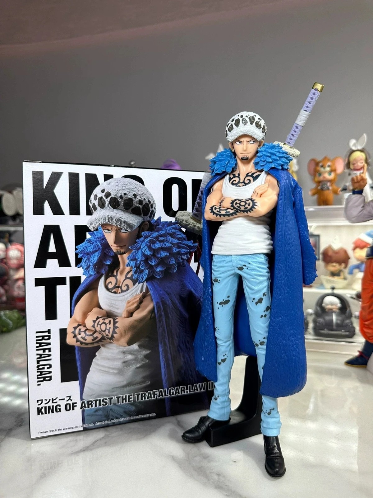 One Piece Trafalgar Law King of Artist Figure Banpresto Model Toy USA p One Piece Trafalgar Law King of Artist Figure Banpresto Model Toy USA p