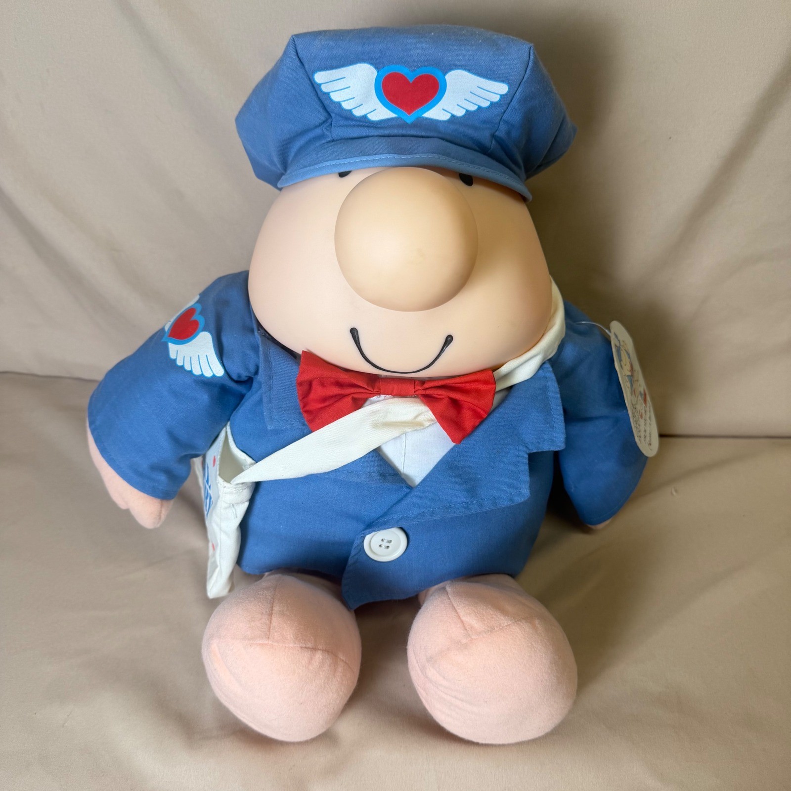 Vintage 1988 Ziggy Plush Doll Tom Wilson C.O.D. Mail Carrier Special Delivery Vintage 1988 Ziggy Plush Doll Tom Wilson C.O.D. Mail Carrier Special Delivery