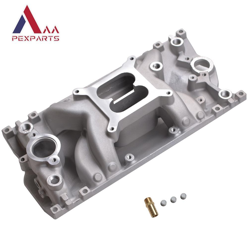 Satin Intake Manifold For 1996-2002 5.7L/350 Chevy Small Block Gen I Vortec