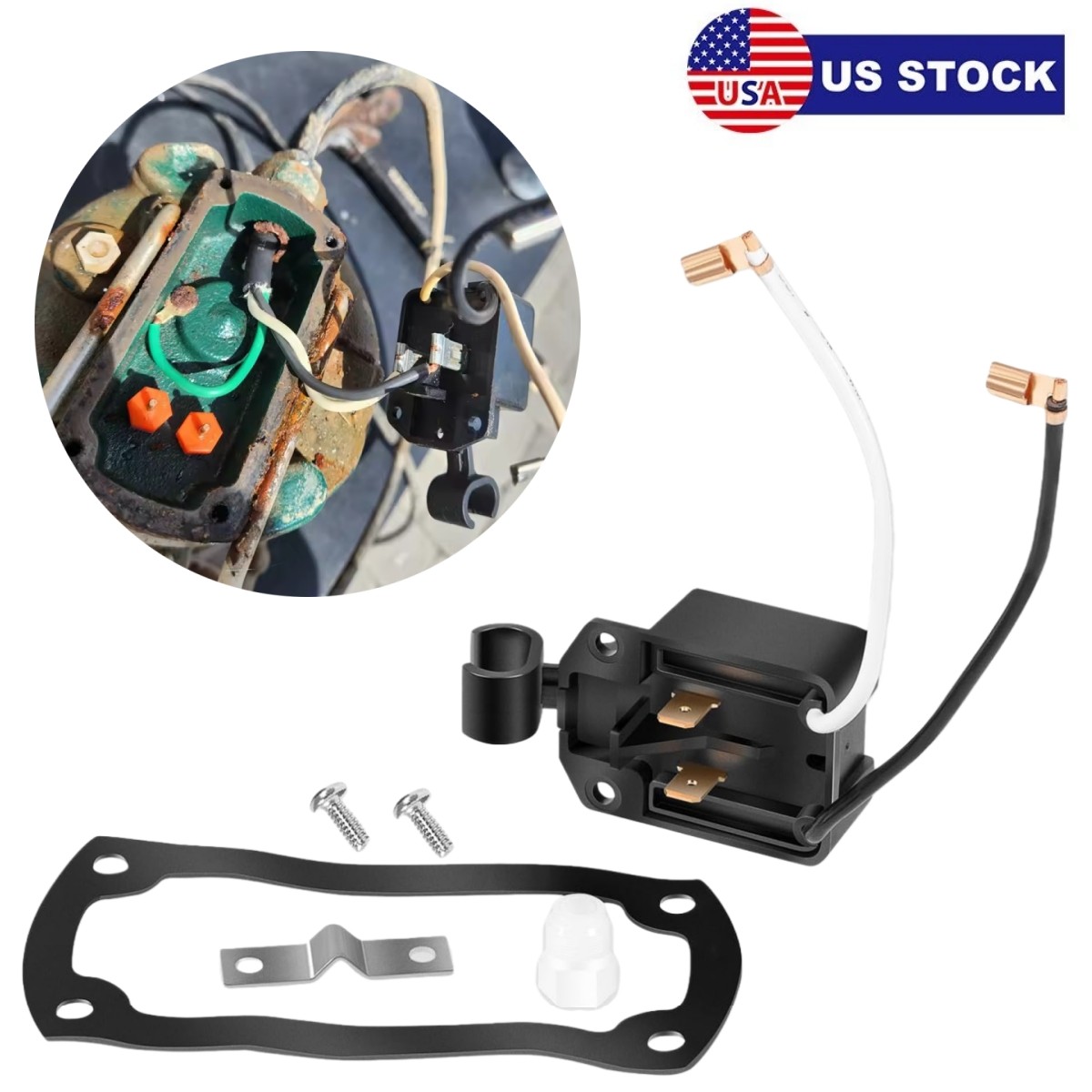 004892 Effluent Pump Switch with Gasket Fits Zoeller 53-0001 50 & 90 Series Pump