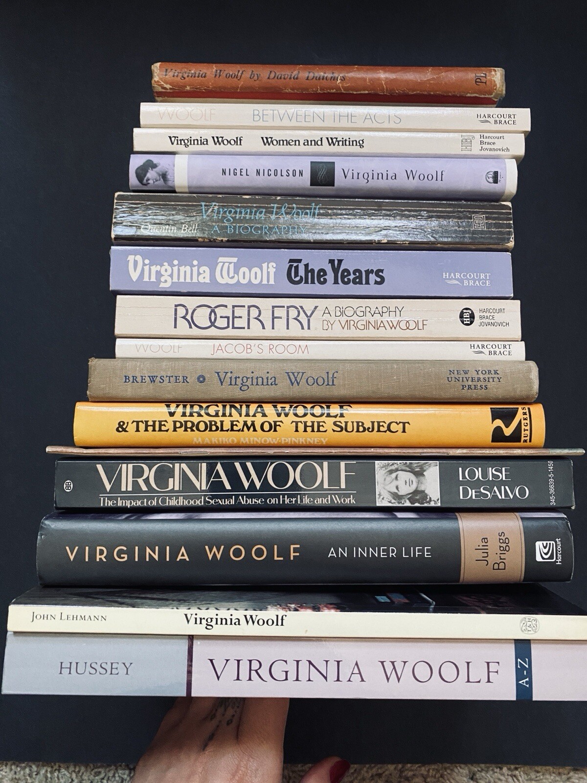 Lot Of 15 Virginia Woolf Collection - Miscellaneous Vintage Books